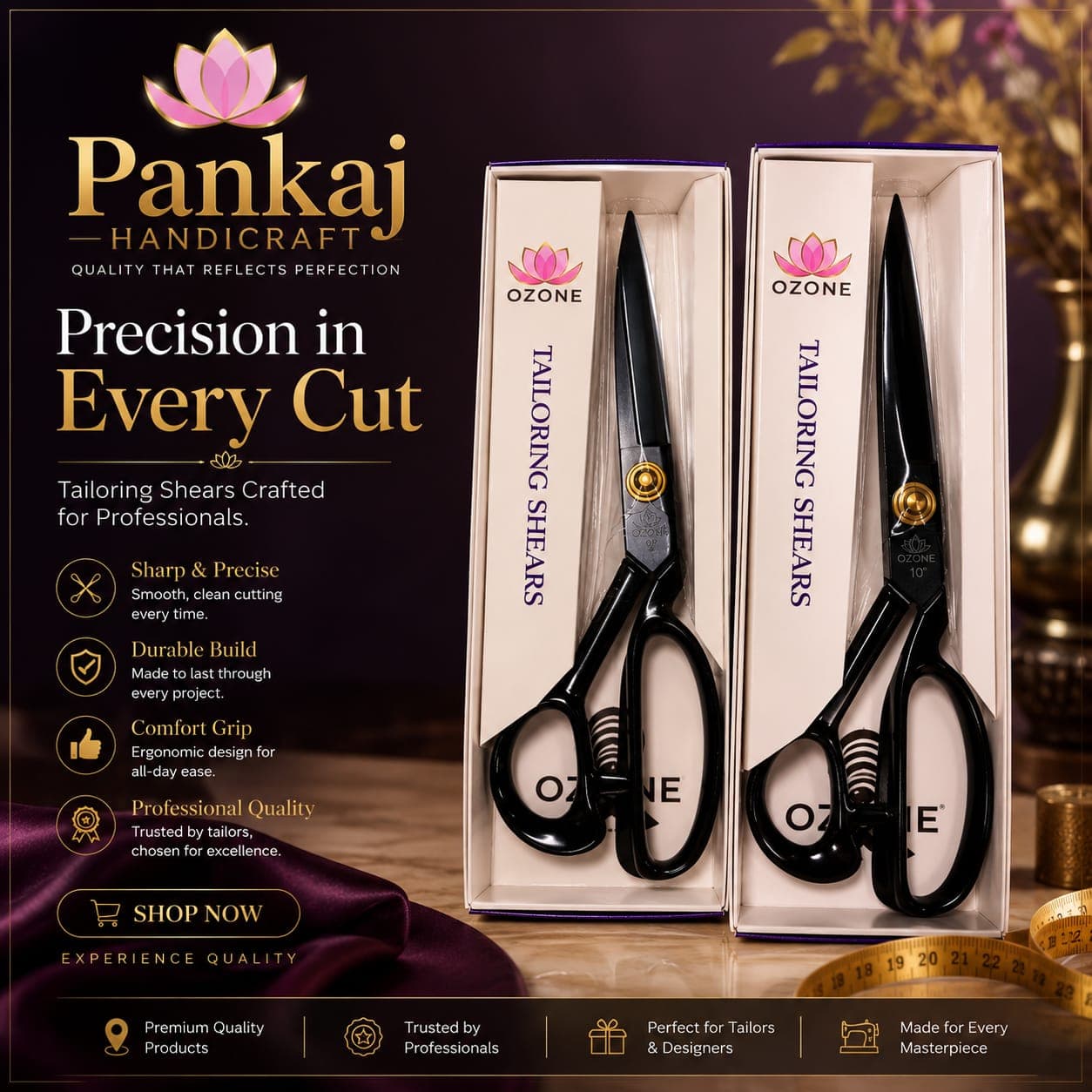 Ozone Tailoring Scissors