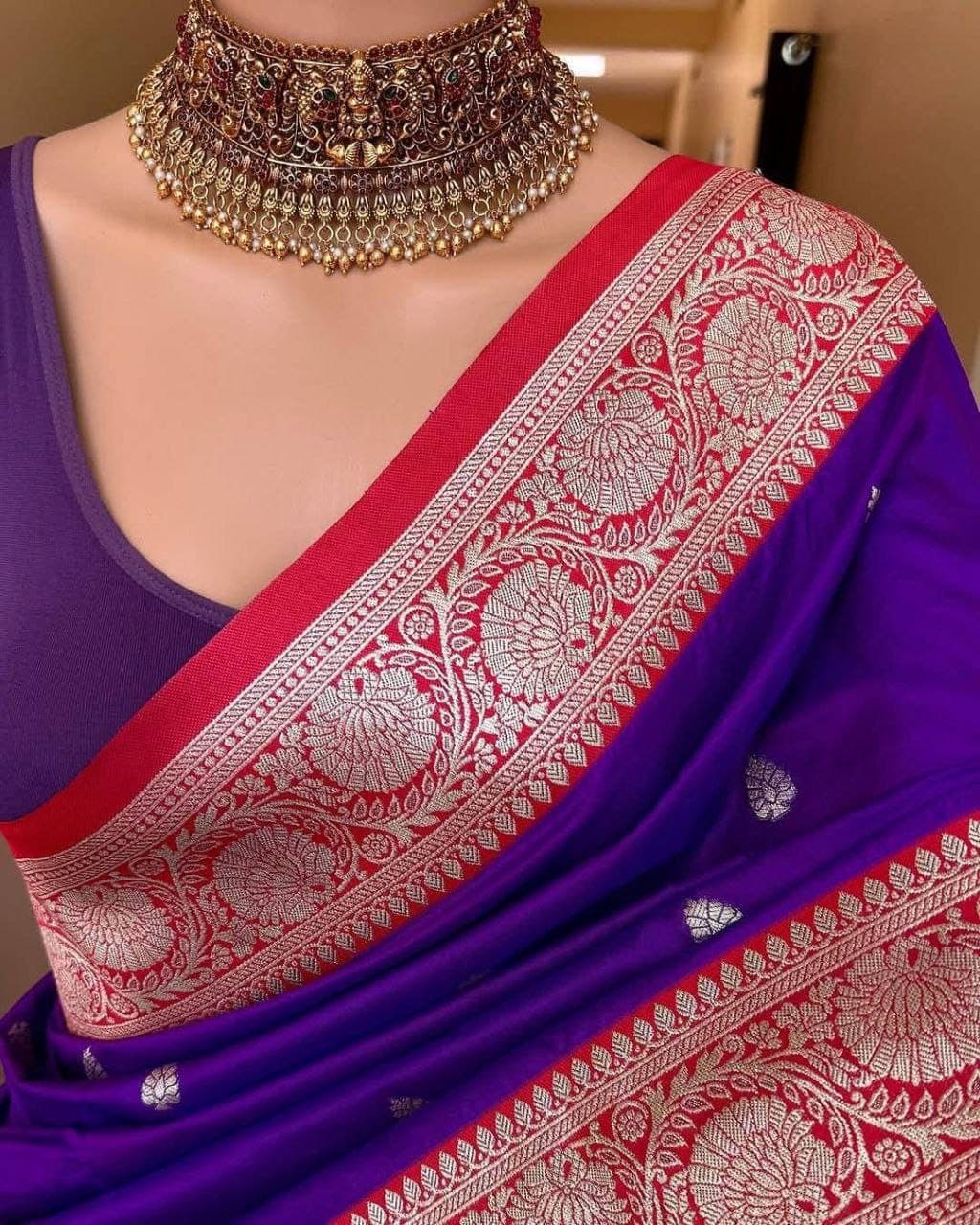 Pure banarasi saree