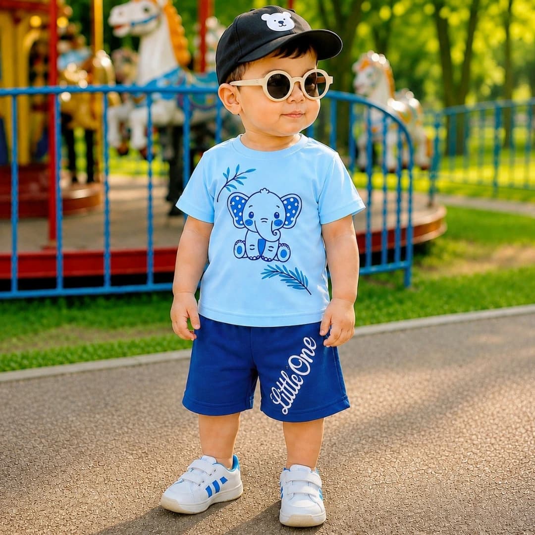 Boys T shirt Shorts Set
