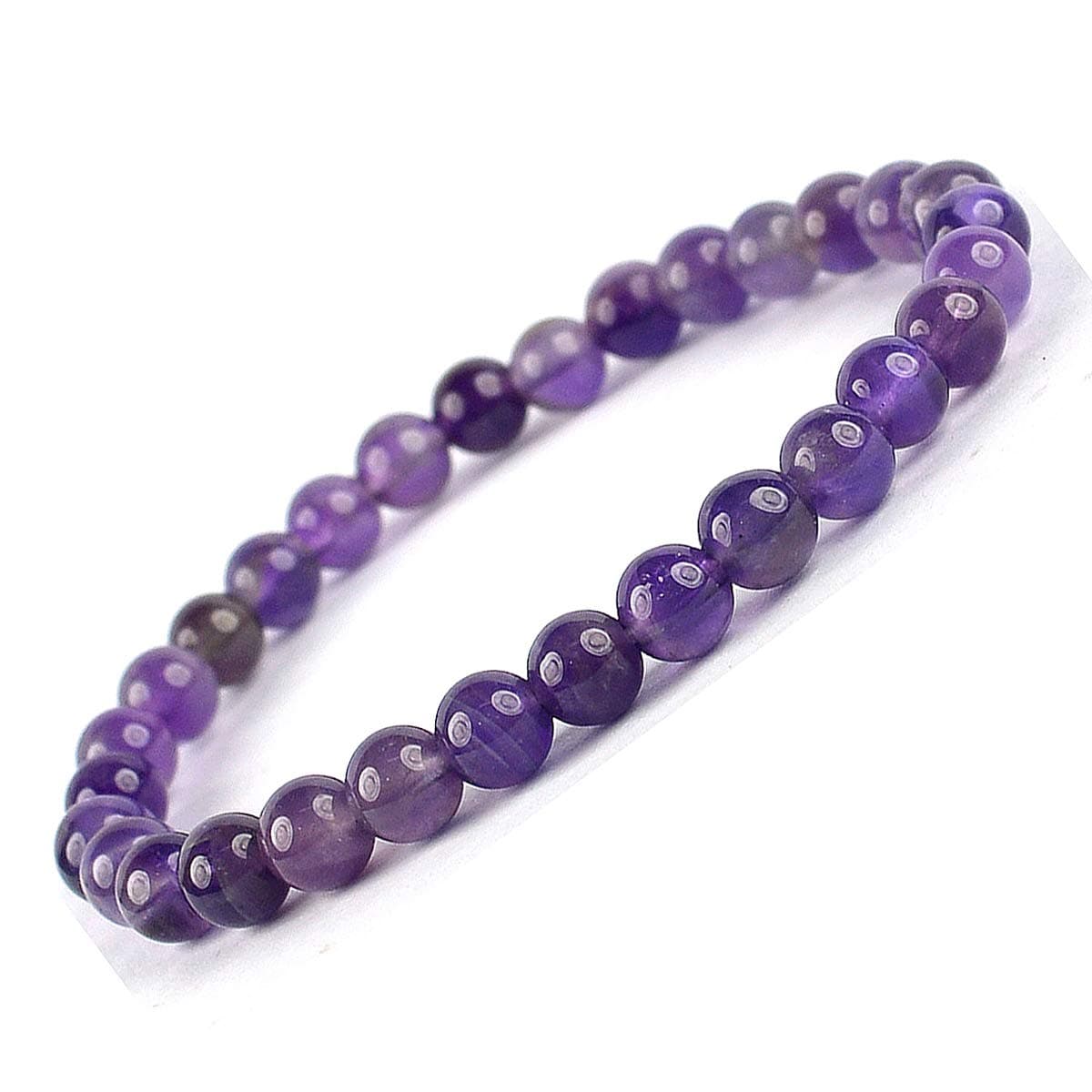 Zairish Global Amethyst Bracelets 8 Mm Unisex