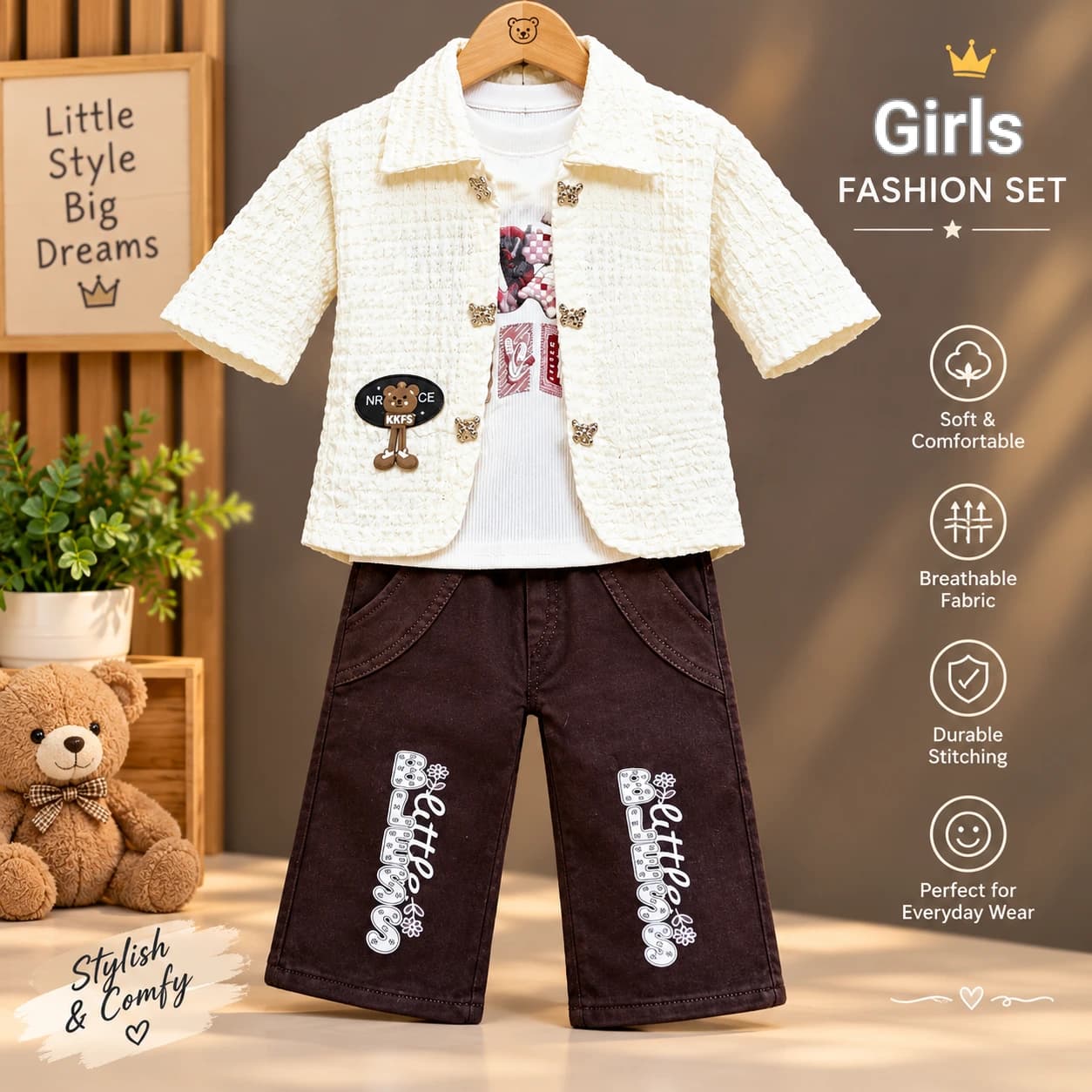 Girls Zins Top