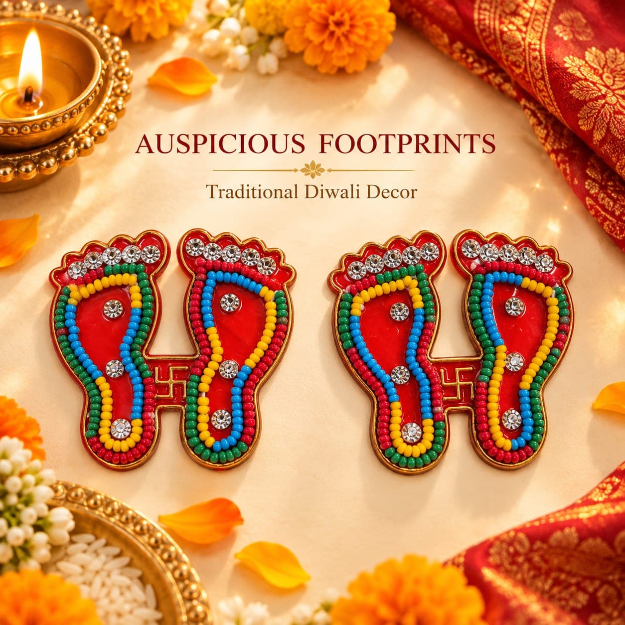 Beaded Pagla (Multicolor)