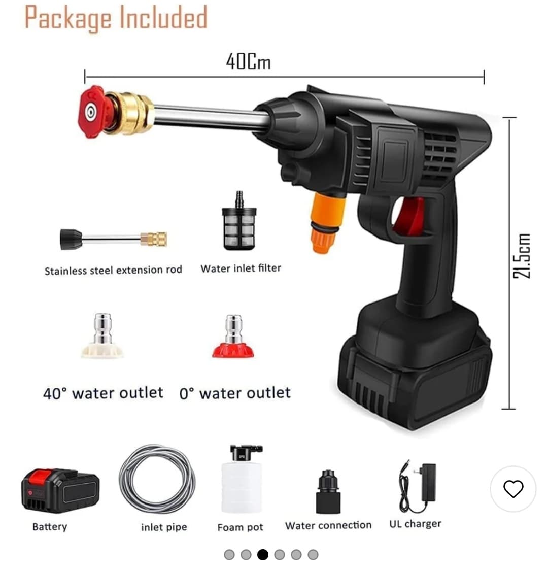 Cordless Car Pressure Washer 48v