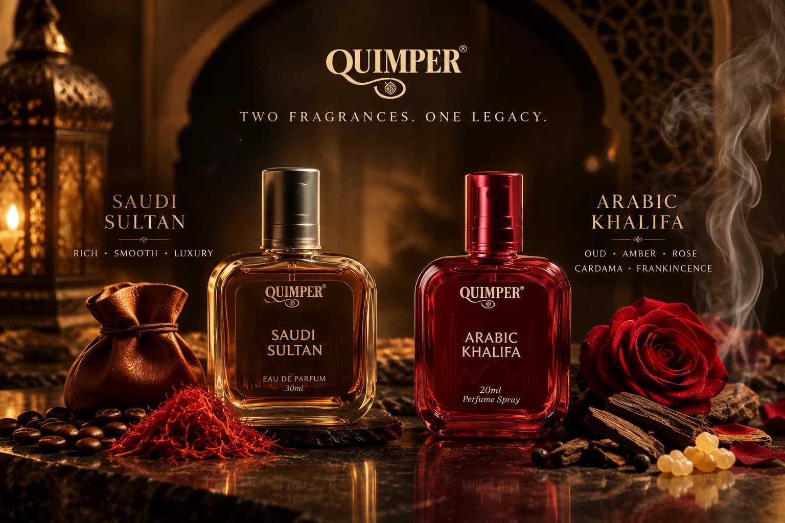 Quimper Premium Men’s Perfume Set – 2 Pieces | 40ml
